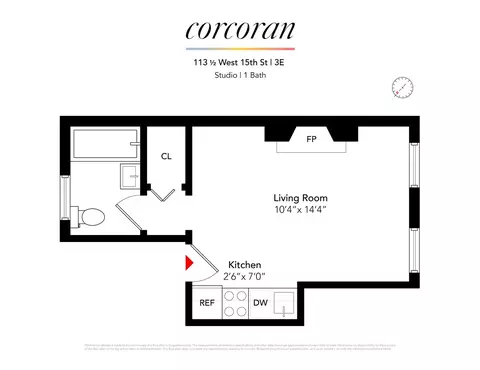 113 12 W 15th St #3E, New York, NY 10011