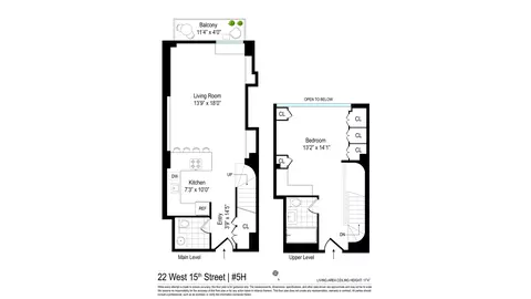 22 W 15th St #5H, New York, NY 10011