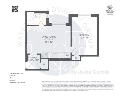 1793 Riverside Dr #2G, New York, NY 10034