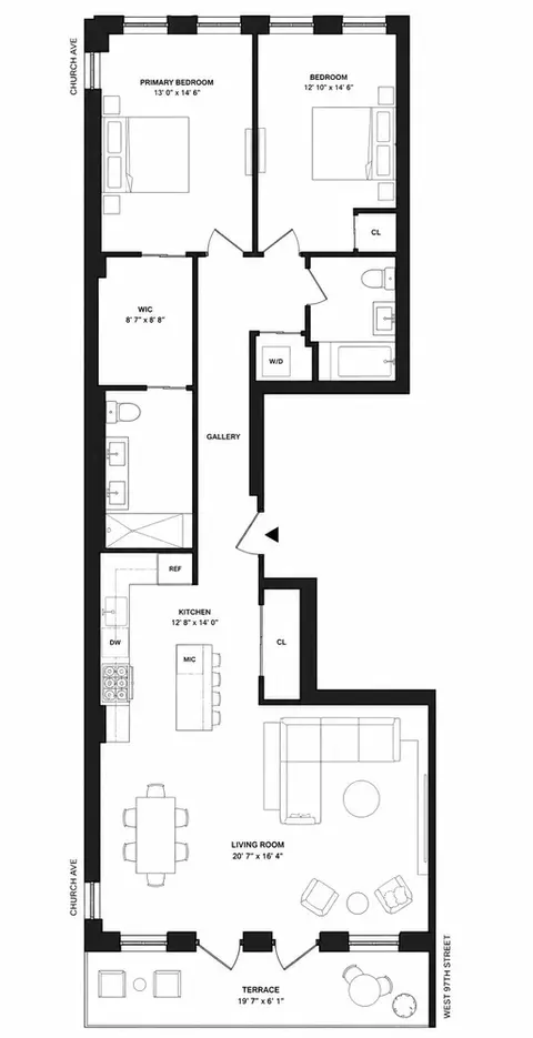 287 E Houston St #8A, New York, NY 10002