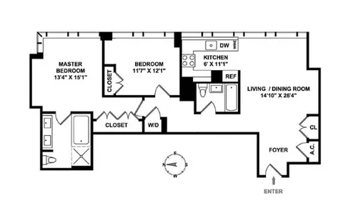 245 W 99th St #10C, New York, NY 10025