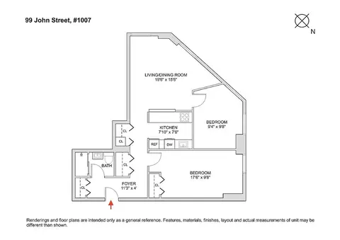 99 John St #1007, New York, NY 10038