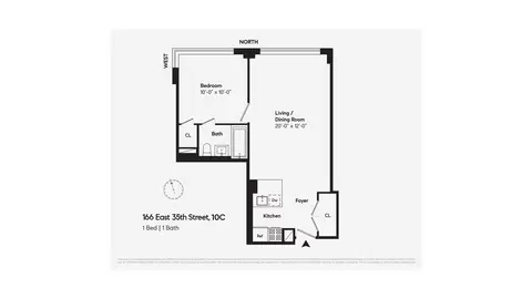 166 E 35th St #10C, New York, NY 10016