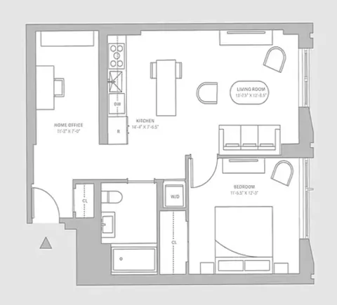 500 W 45th St #321, New York, NY 10036
