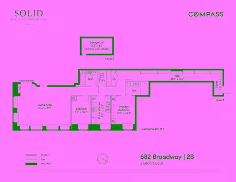 682 Broadway #2B, New York, NY 10012