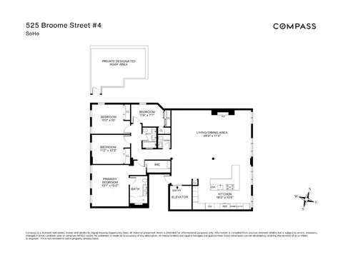 525 Broome St #4, New York, NY 10013