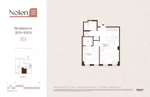 609 2nd Ave #604, New York, NY 10016