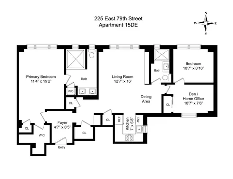 225 E 79th St #15DE, New York, NY 10075