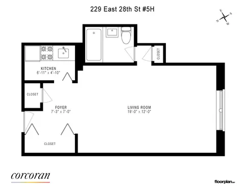 229 E 28th St #5H, New York, NY 10016