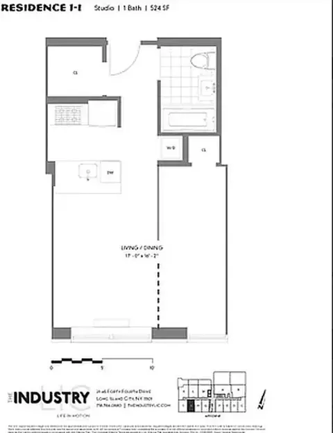 21-45 44th Dr #1I, New York City, NY 11101