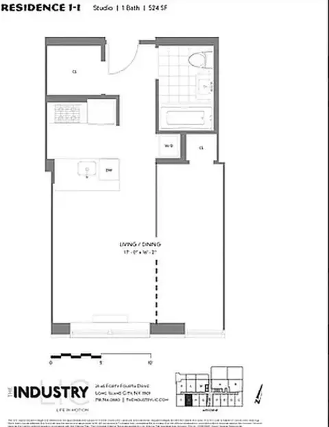 21-45 44th Dr #1I, New York City, NY 11101