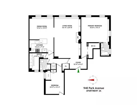 940 Park Ave #2A, New York, NY 10028