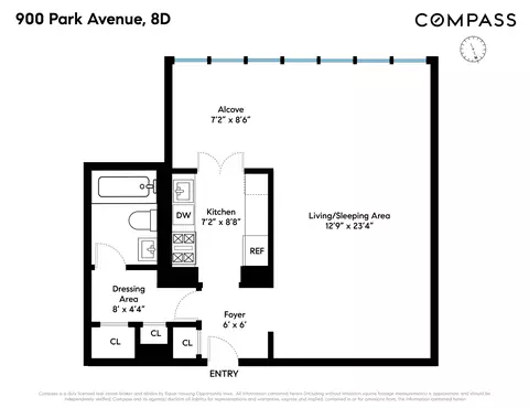 900 Park Ave #8D, New York, NY 10075