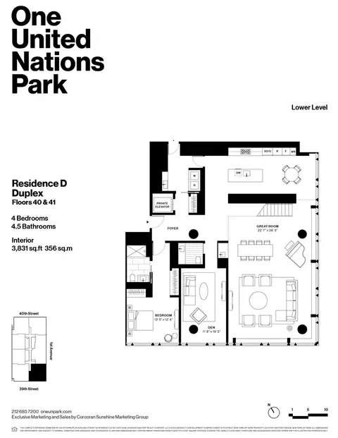 695 1st Ave #40D, New York, NY 10016