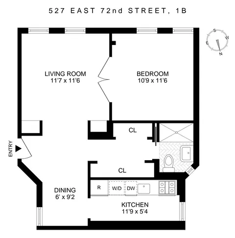 527 E 72nd St #1B, New York, NY 10021
