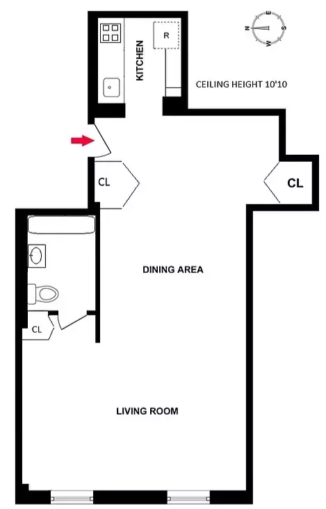 99 Bank St #2A, New York, NY 10014