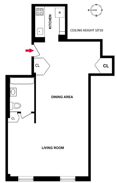 99 Bank St #2A, New York, NY 10014