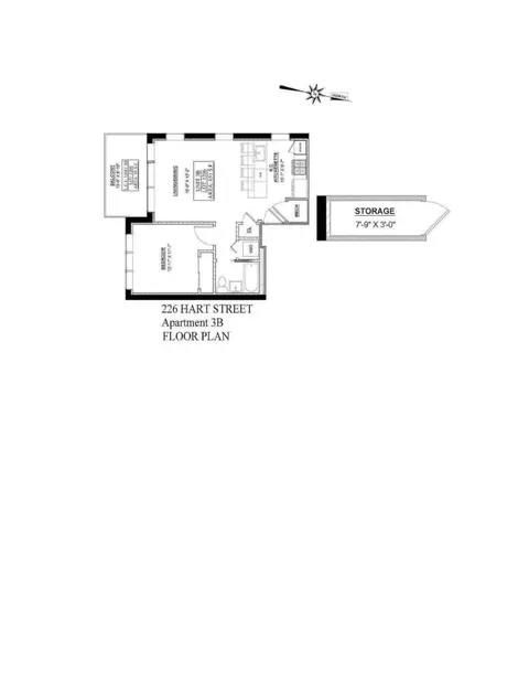 226 Hart St #3B, Brooklyn, NY 11206