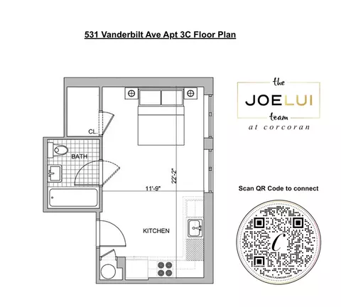 531 Vanderbilt Ave #3C, Brooklyn, NY 11238