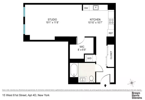 15 W 61st St #4D, New York, NY 10023