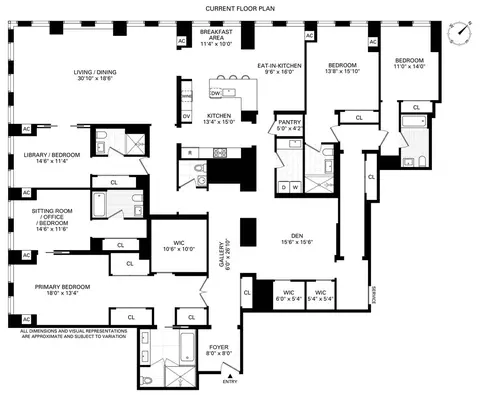 50 W 66th St #17F, New York, NY 10023