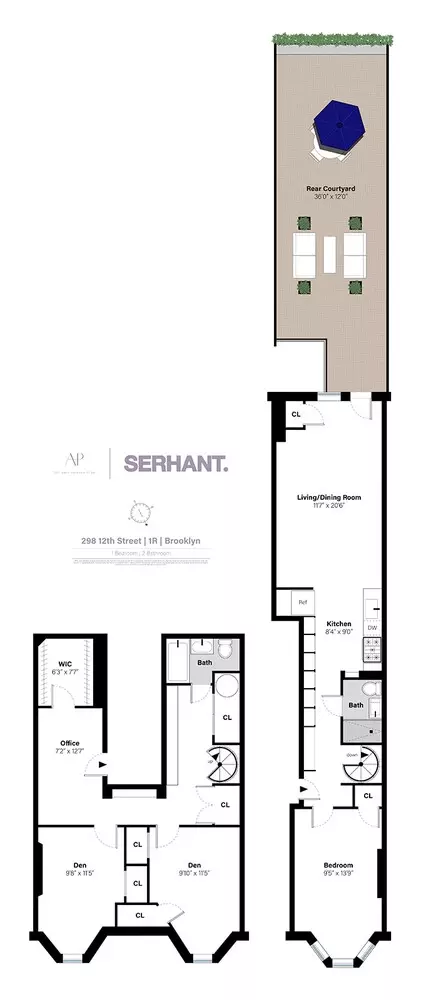 298 12th St #1/R, Brooklyn, NY 11215