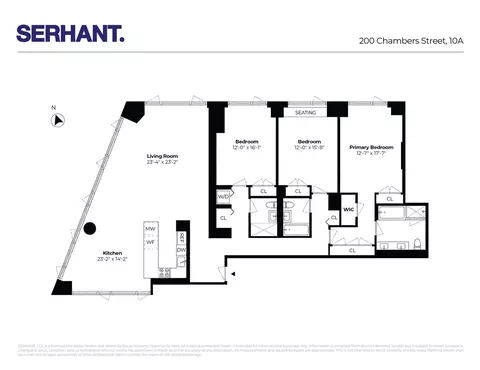 200 Chambers St #10A, New York, NY 10007