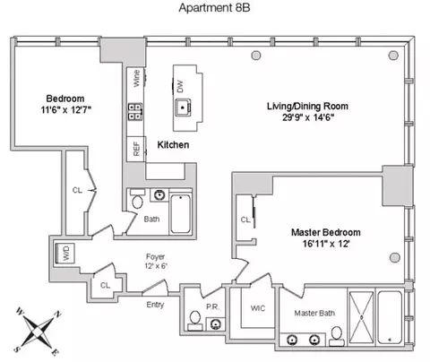 166 W 18th St #8B, New York, NY 10011