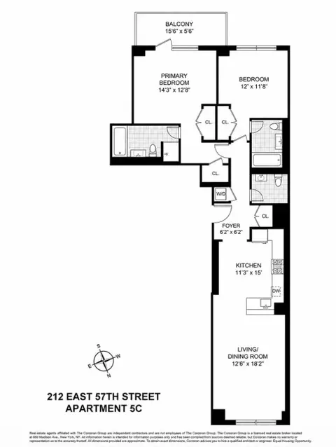 212 E 57th St #5C, New York, NY 10022