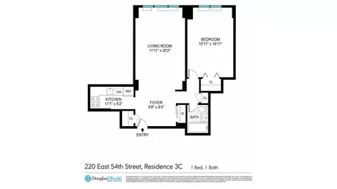 220 E 54th St #3C, New York, NY 10022