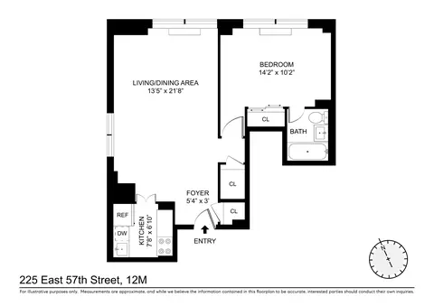 225 E 57th St #12M, New York, NY 10022