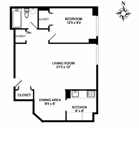 61 W 62nd St #21N, New York, NY 10023