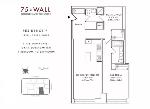 75 Wall St #24P, New York, NY 10005