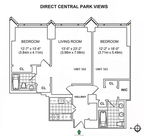 1 Central Park W #502, New York, NY 10023