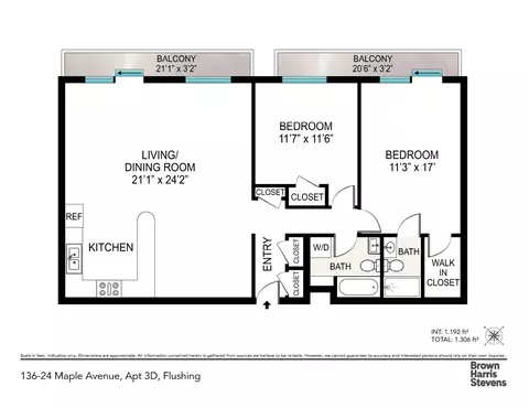 136-24 Maple Ave #3D, Flushing, NY 11355