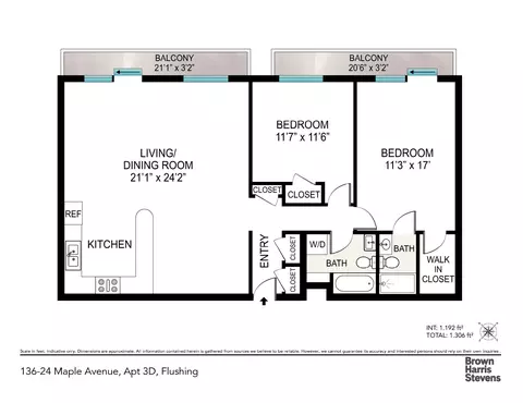 136-24 Maple Ave #3D, Flushing, NY 11355