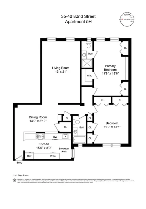 35-40 82nd St #5H, New York City, NY 11372