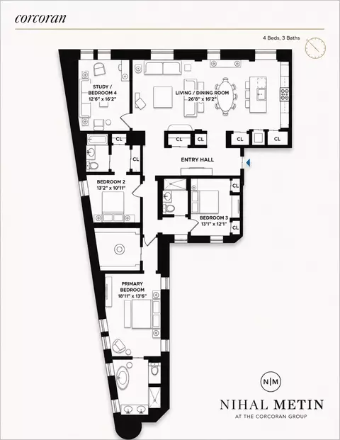 344 W 72nd St #303, New York, NY 10023