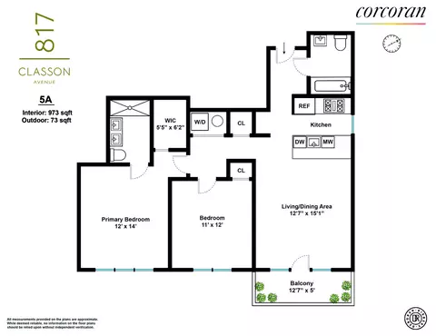 817 Classon Ave #5A, Brooklyn, NY 11238
