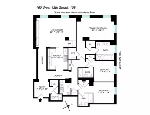 160 W 12th St #108, New York, NY 10011