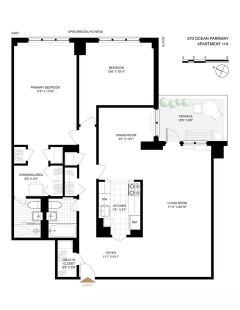 370 Ocean Pkwy #11A, Brooklyn, NY 11218