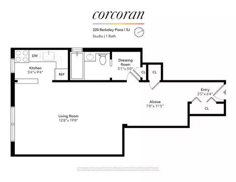 220 Berkeley Pl #5J, Brooklyn, NY 11217