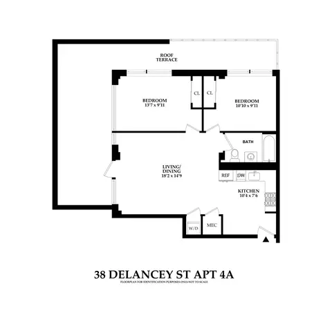 38 Delancey St #4A, New York, NY 10002