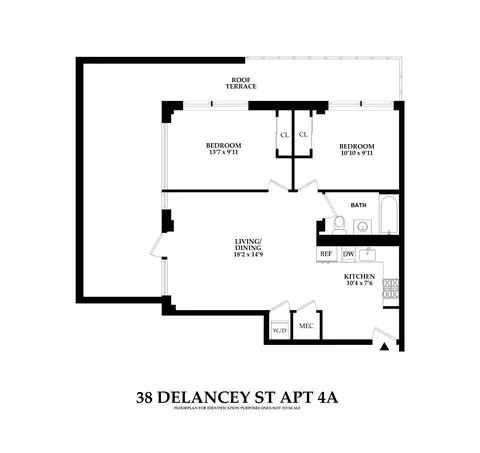 38 Delancey St #4A, New York, NY 10002