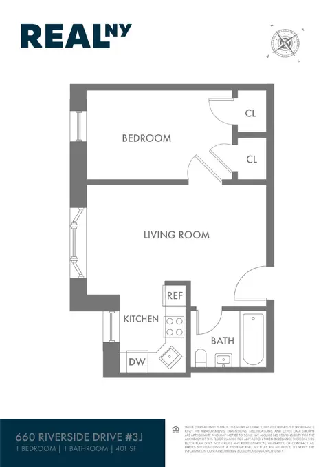 660 Riverside Dr #3J, New York, NY 10031