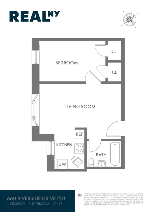 660 Riverside Dr #3J, New York, NY 10031