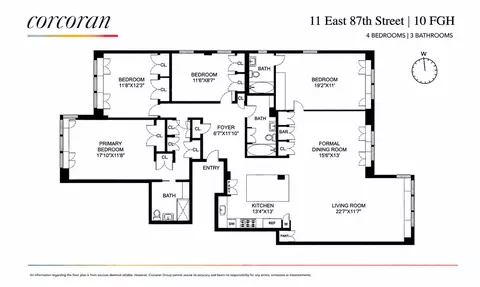 11 E 87th St #10FGH, New York, NY 10128