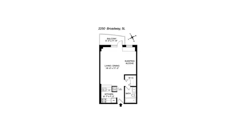 2250 Broadway #5L, New York, NY 10024