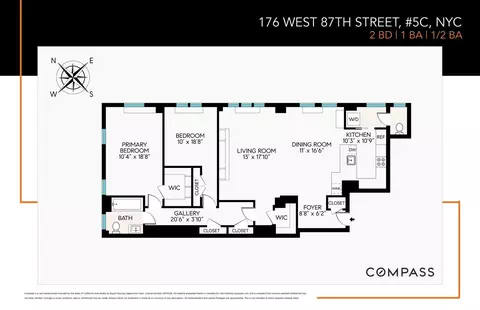 176 W 87th St #5C, New York, NY 10024