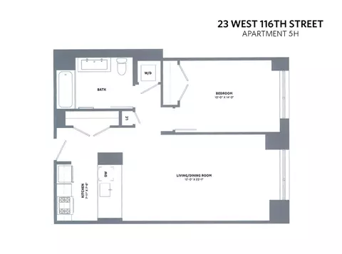 23 W 116th St #5-H, New York, NY 10026